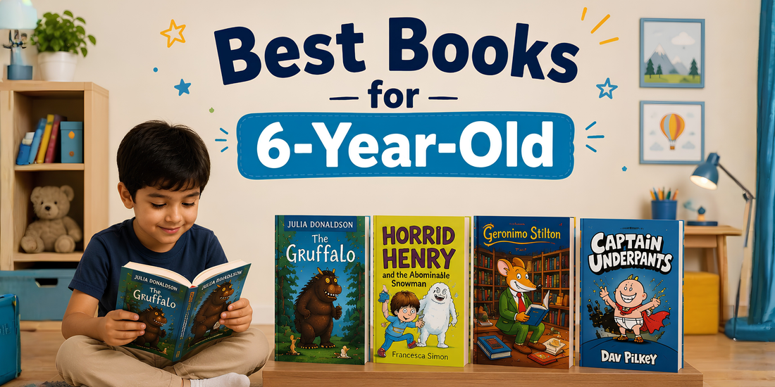 Best Books for 6-Year-Olds Available on JustBookify