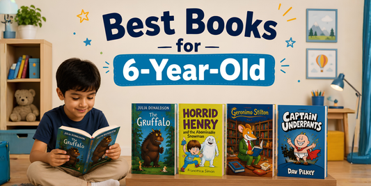Best Books for 6-Year-Olds Available on JustBookify