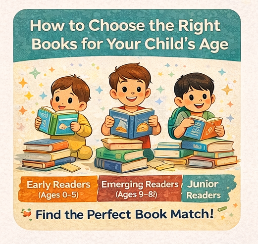 How to Choose the Right Books for Your Child’s Age