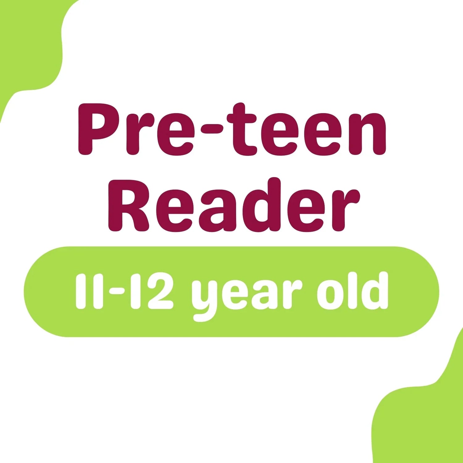 Pre-teen Readers