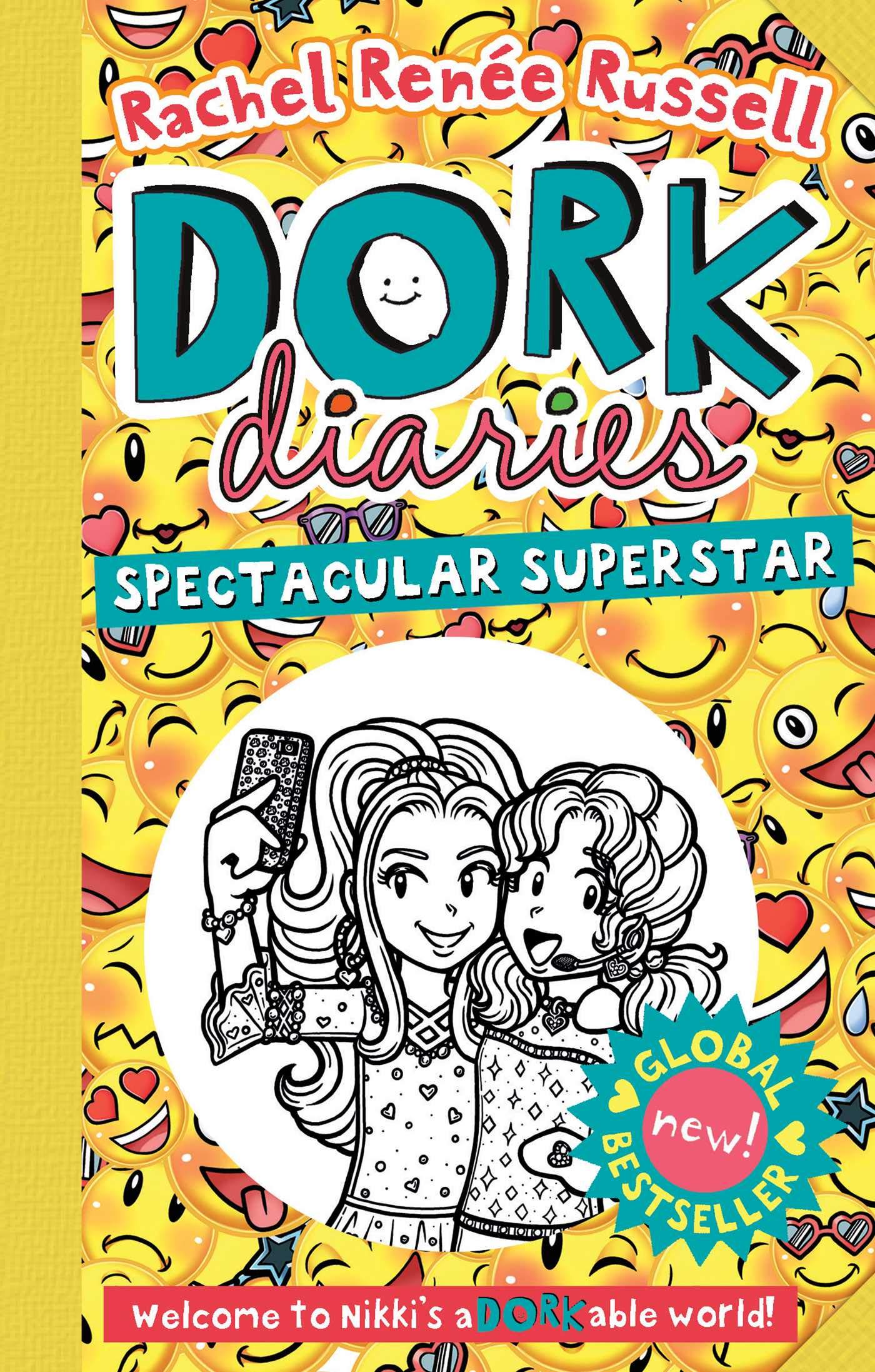 Cover page of Dork Diaries Spectacular superstar