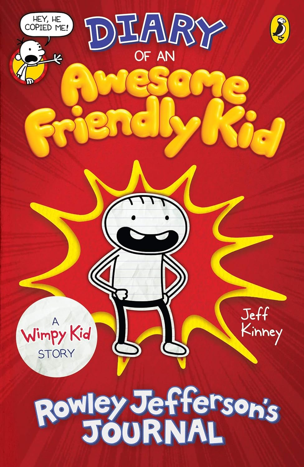 Cover page of Diary of a Awesome Friendly Kid