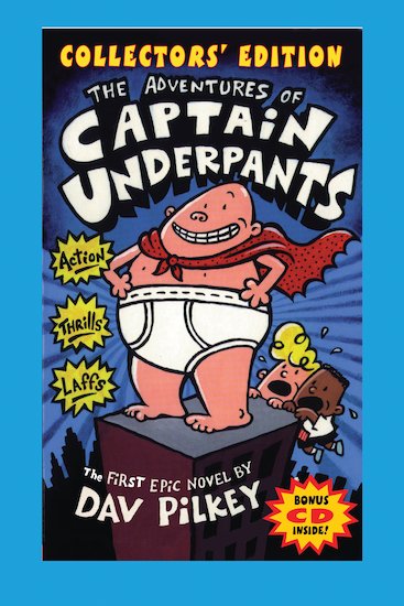 Cover page of Captain Underpants: The Adventures of Captain Underpants