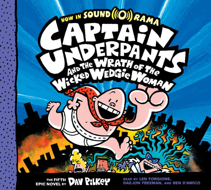 Cover page of Captain Underpants and the Wrath of the Wicked Wedgie Woman