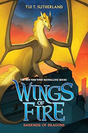 Cover page of Wings of Fire - Book 10 - Darkness of Dragons