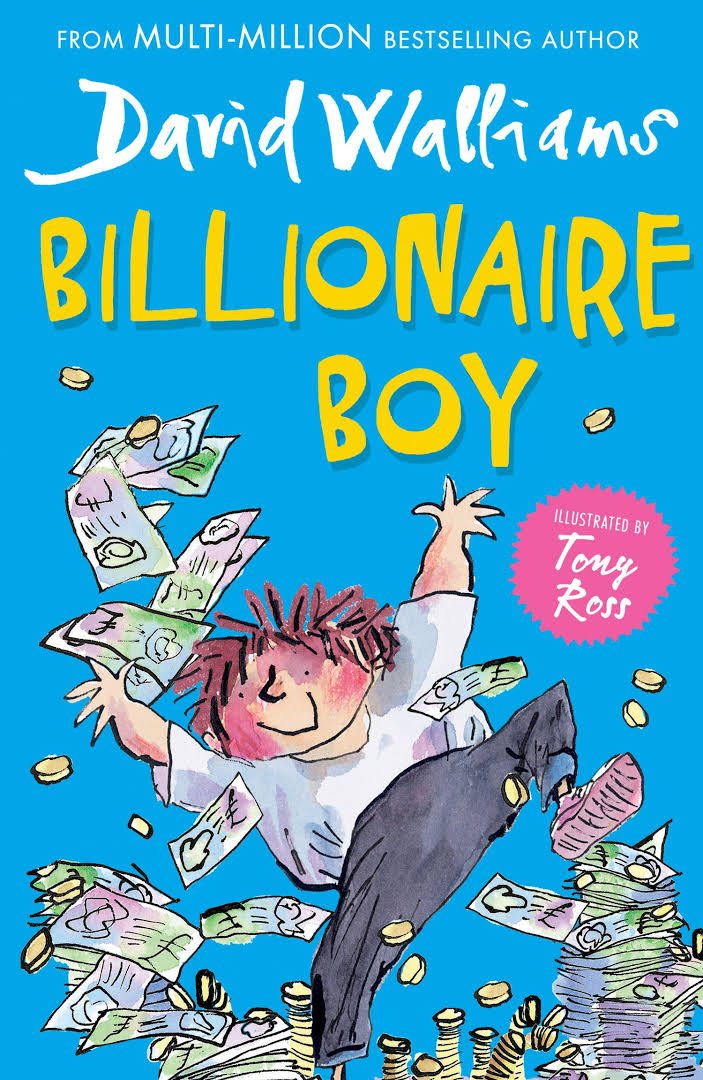 Cover page of David walliams Billionaire Boy