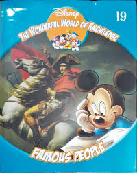 Cover page of Disney The Wonderful World of Knowledge Famous People