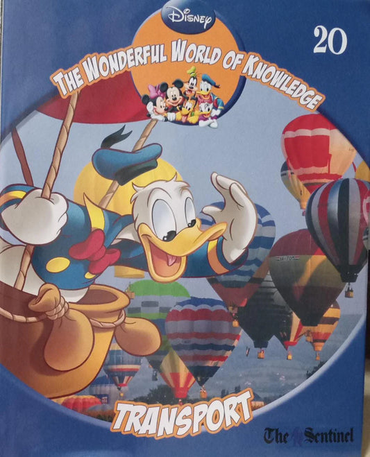 Cover page of Disney The Wonderful World of Knowledge Transport