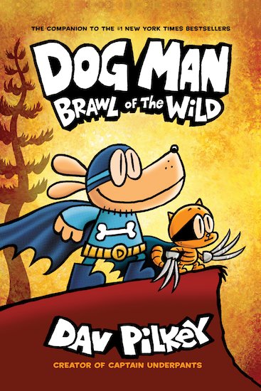 Cover page of Dog Man Brawl of the Wild