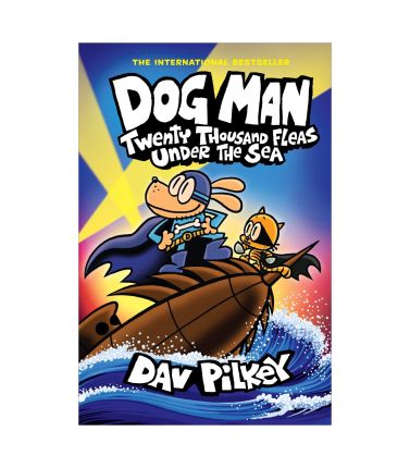 Cover page of Dog Man: Twenty Thousand Fleas Under the Sea