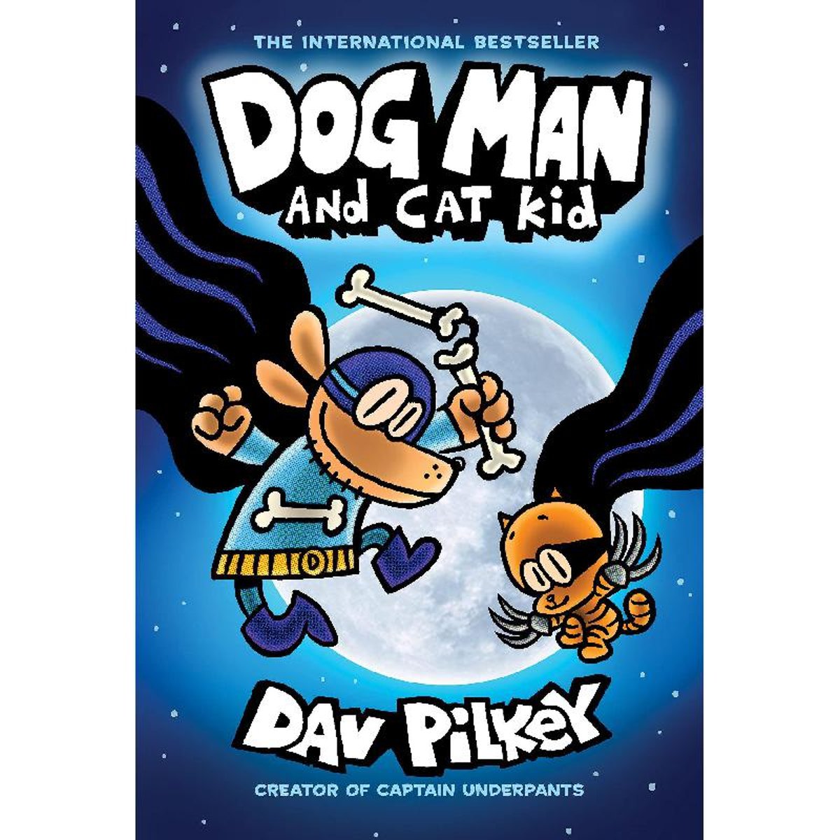 Cover page of Dog Man and Cat Kid