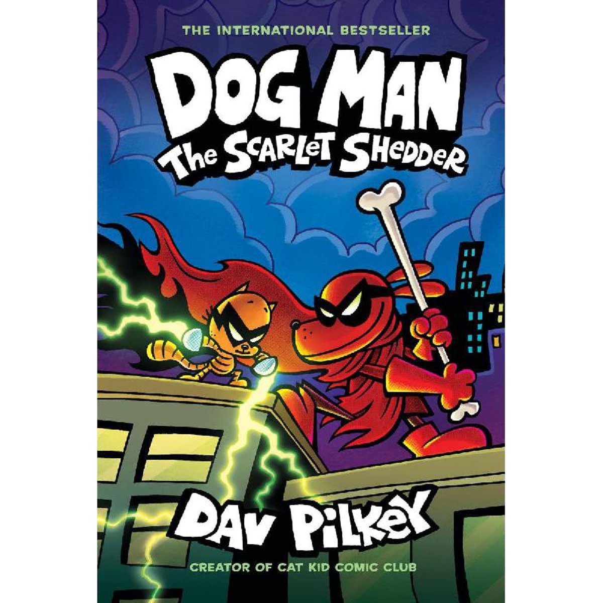 Cover page of Dog Man The Scarlet Shedder