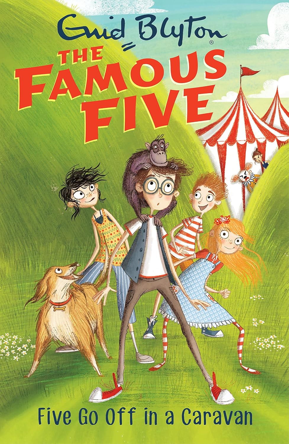 Cover page of Famous Five 5: Five Go Off In A Caravan