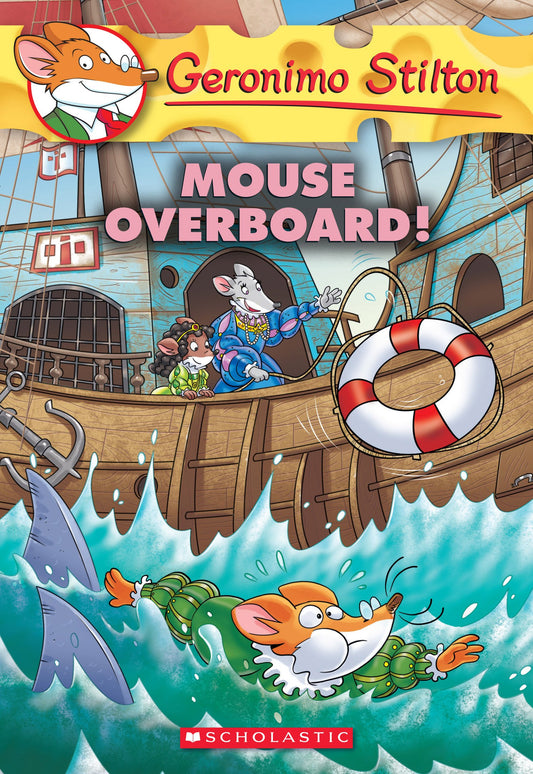 Cover page of Geronimo Stilton - Mouse Overboard