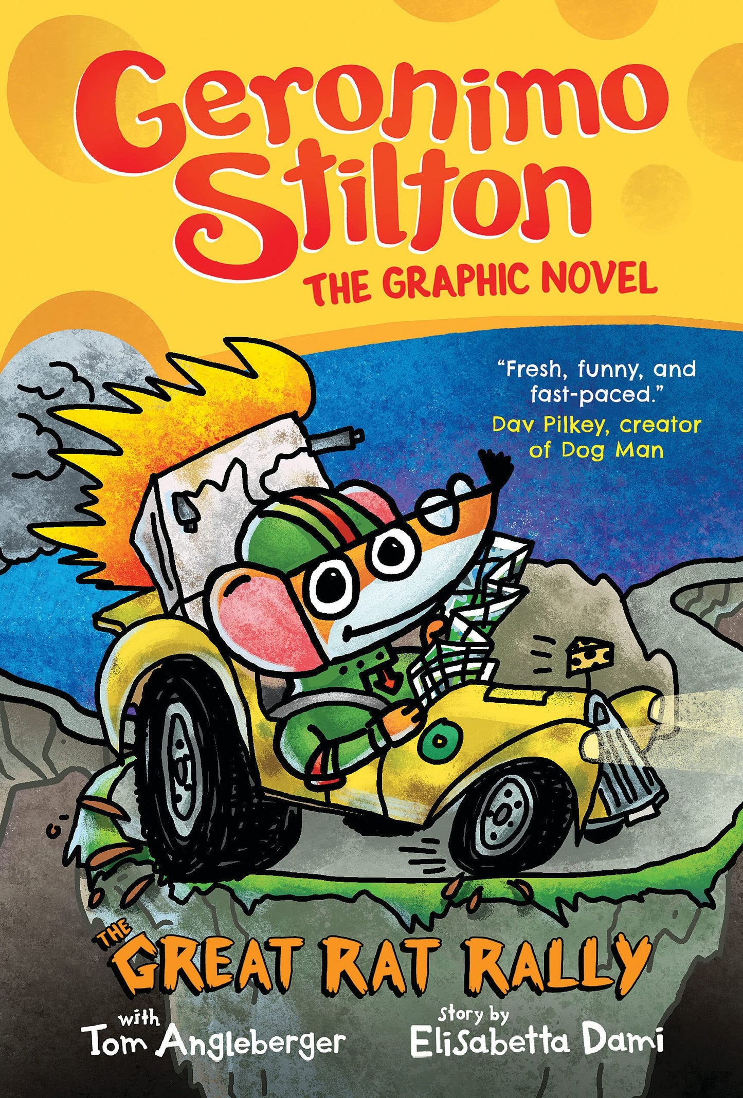 Cover page of Geronimo Stilton The Great Rat Rally