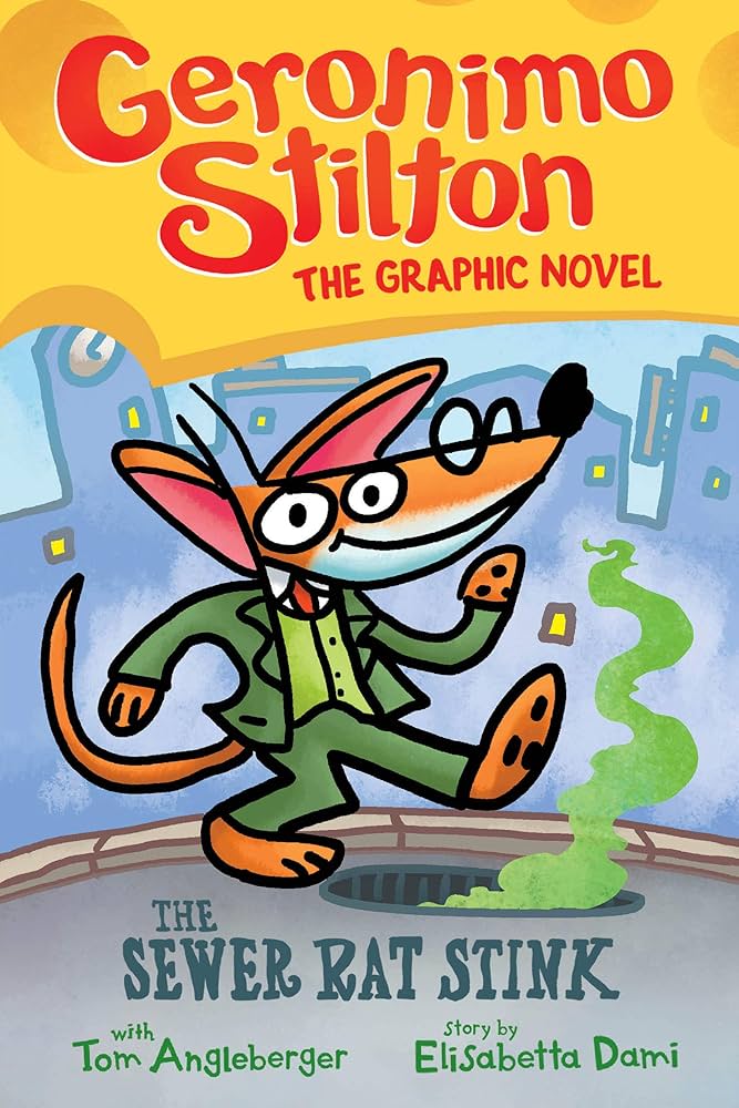 Cover page of Geronimo Stilton The Sewer Rat Stink