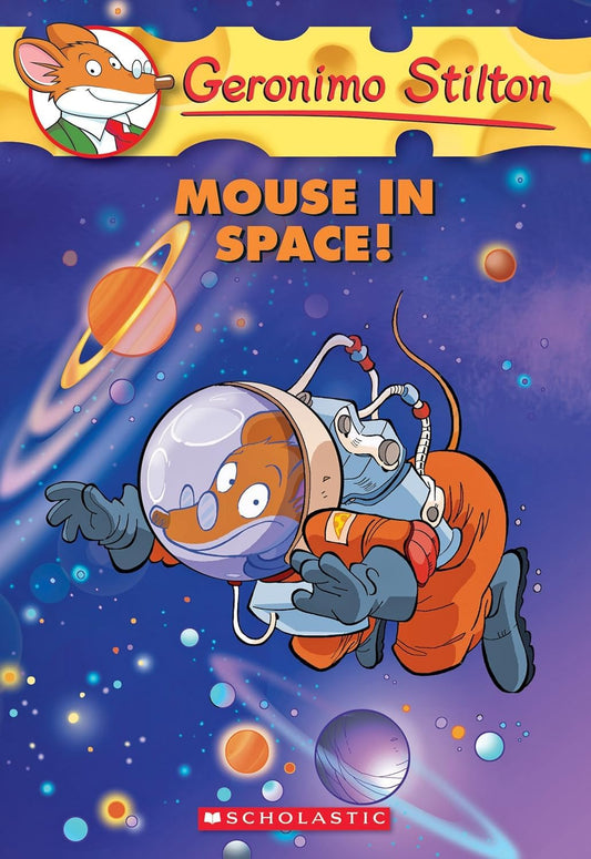 Cover page of Geronimo Stilton - Mouse in Space