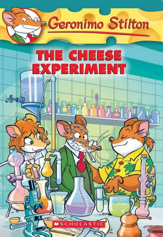 Cover page of Geronimo Stilton - The Cheese Experiment