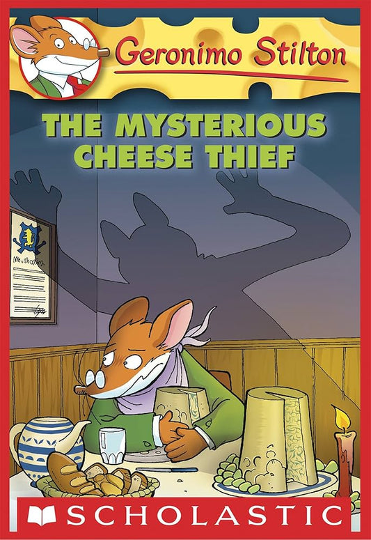 Cover page of Geronimo Stilton - The Mysterious Cheese Theif