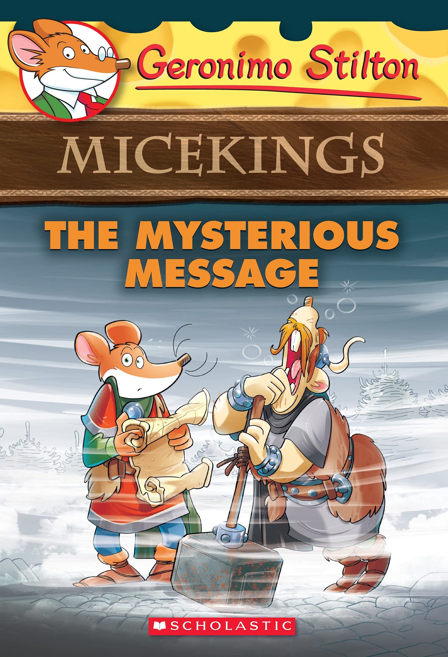 Cover page of Geronimo Stilton - The Mysterious Message
