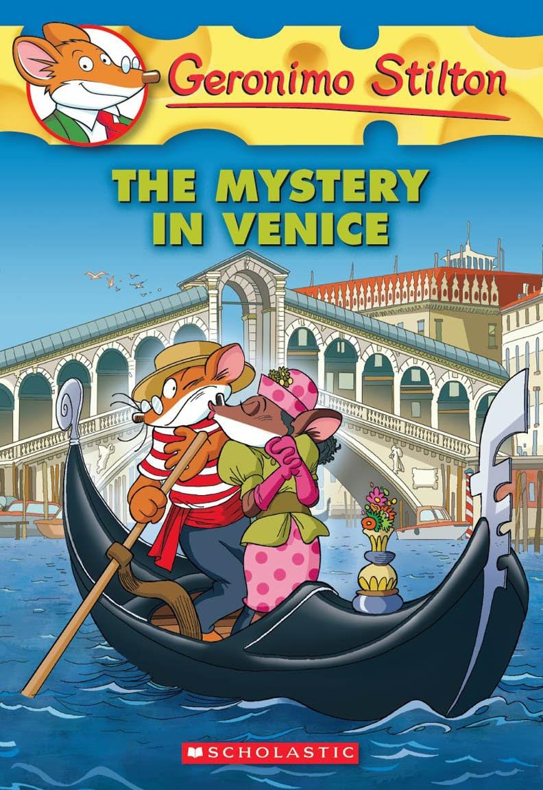 Cover page of Geronimo Stilton - The Mystery in Venice