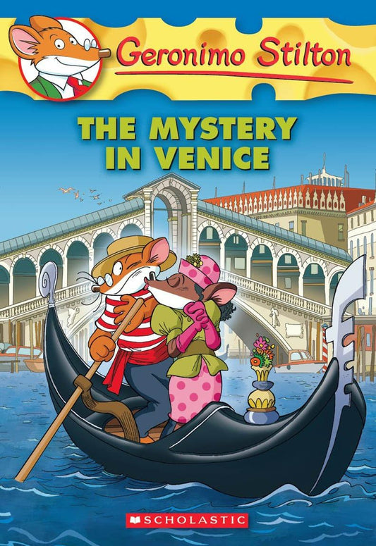 Cover page of Geronimo Stilton - The Mystery in Venice