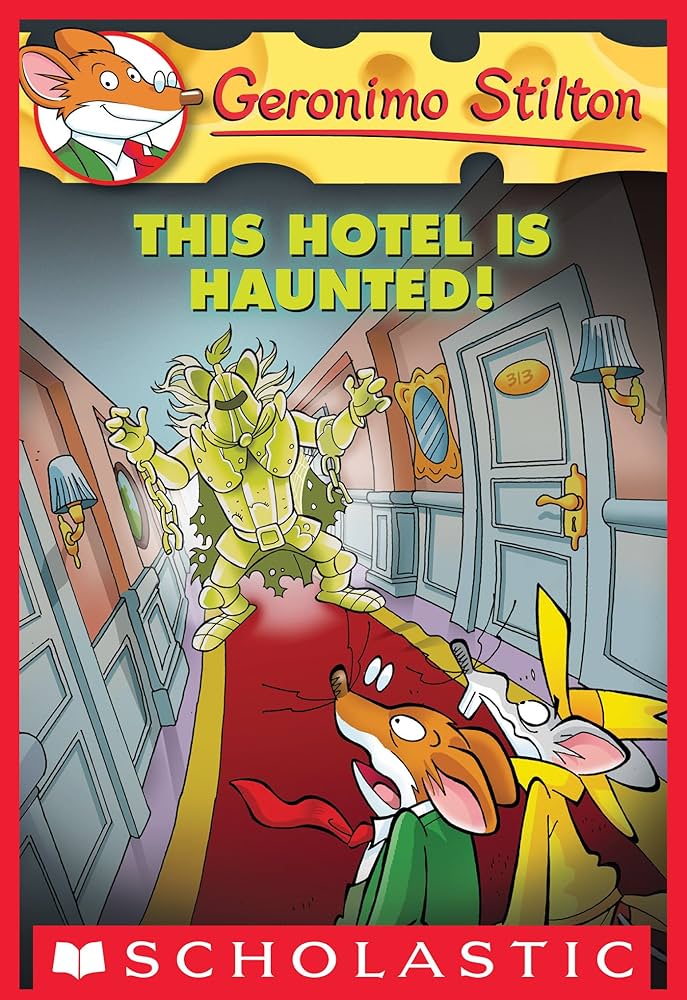 Cover page of Geronimo Stilton - This Hotel  is Haunted