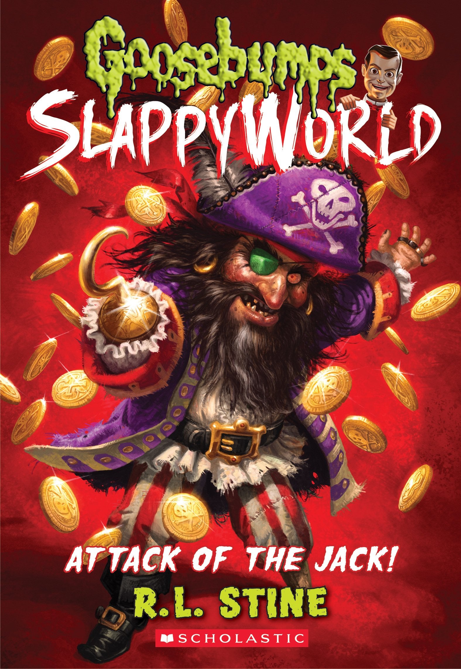 Cover page of Goosebumps Attack of the Jack!