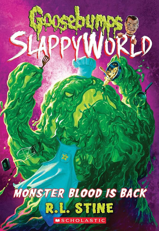 Cover page of Goosebumps Monster Blood Is Back