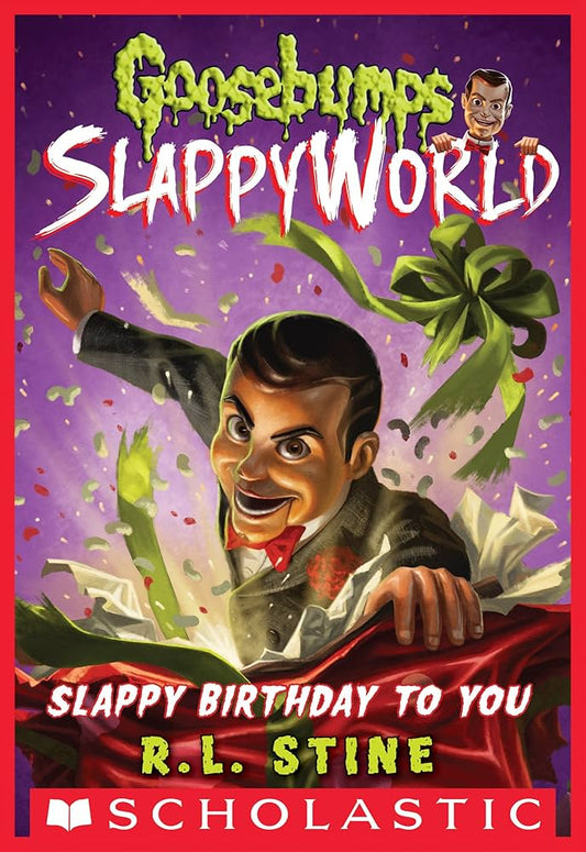 Cover page of Goosebumps Slappy Birthday to You