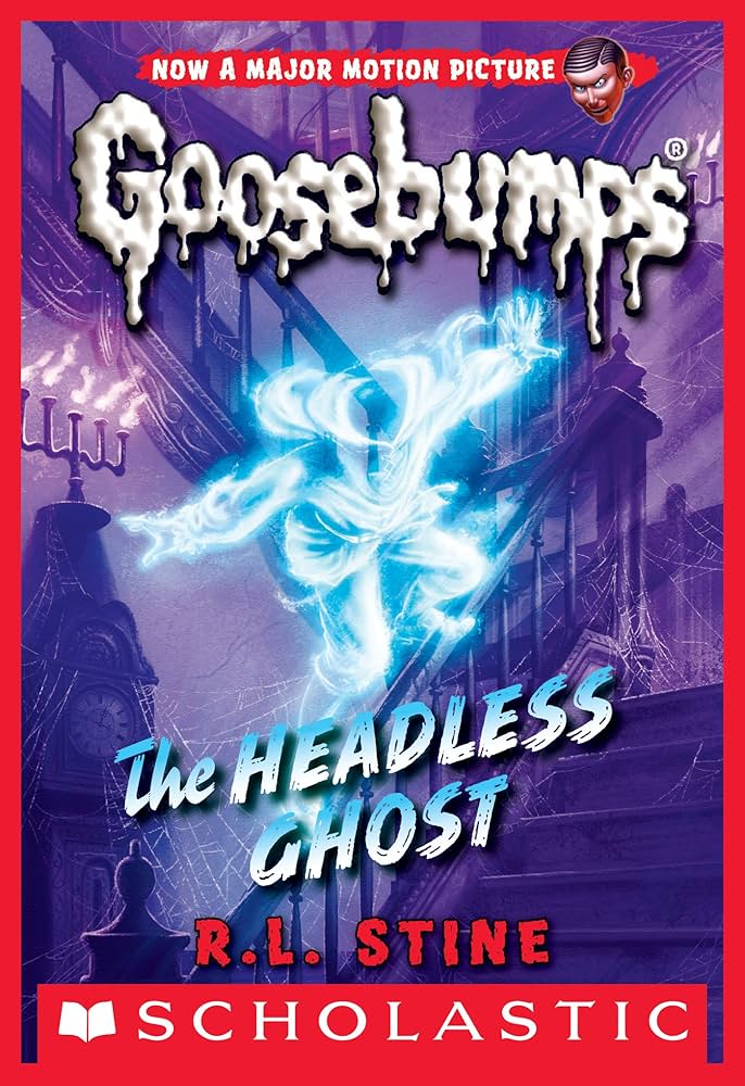 Cover page of Goosebumps The Headless Ghost