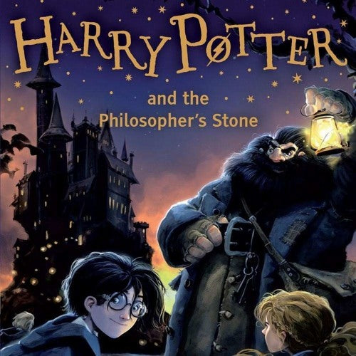 Cover page of Harry Potter and the Philosopher's Stone (Book 1)