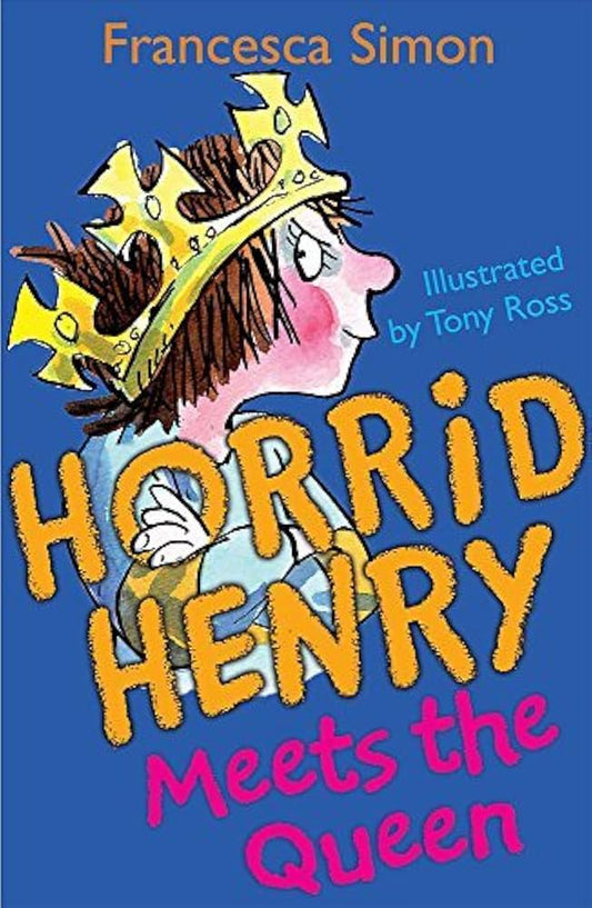 Cover page of Horrid Henry Meets the Queen
