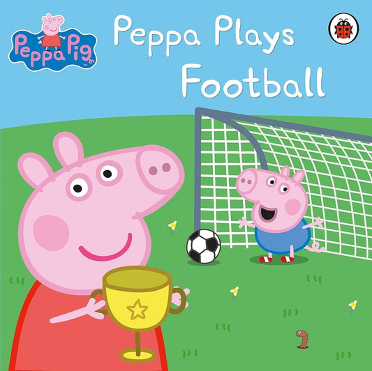 Cover page of Peppa Pig - Peppa Plays Football