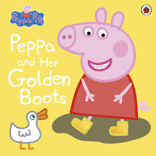 Cover page of Peppa Pig - Peppa and her Golden Boot
