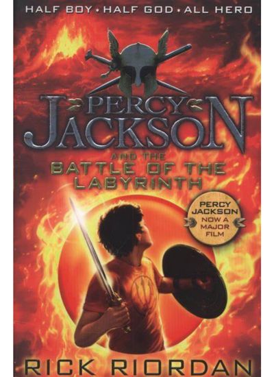Cover page of Percy Jackson and The Battle Of The Labyrinth