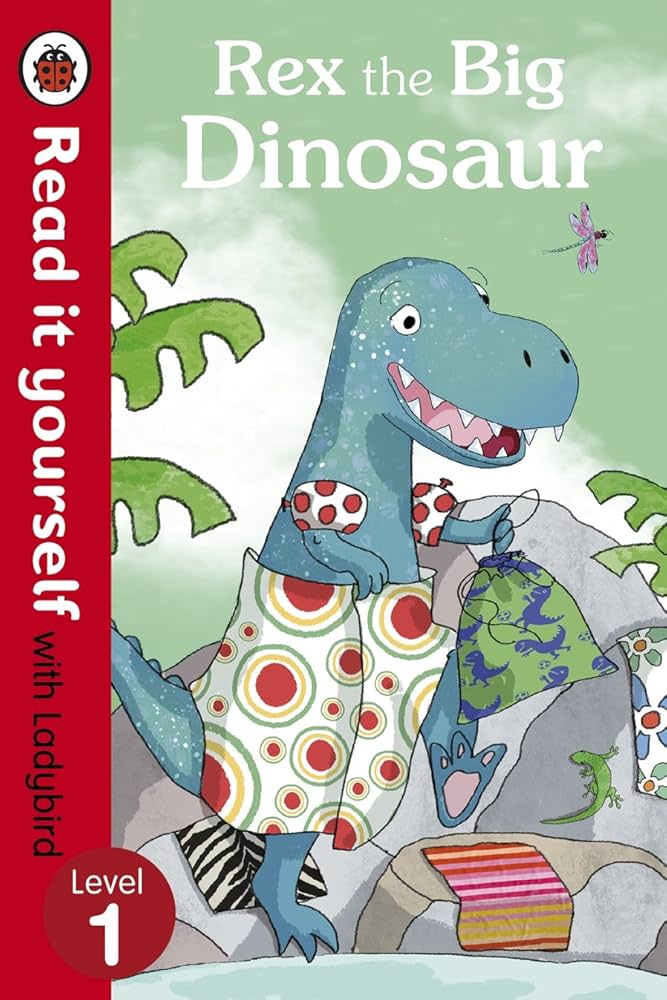 Cover page of Read it Yourself Level 1 Rex the Big Dinosaur
