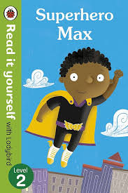 Cover page of Superhero max read it yourself level 2