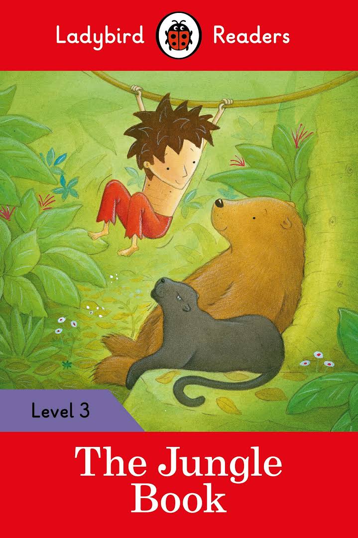 Cover page of The Jungle Book: Ladybird Readers Level 3