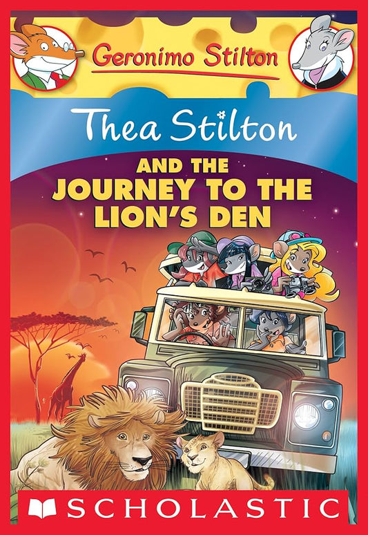 Cover page of Thea Stilton - And the Journey to the Lion's Den
