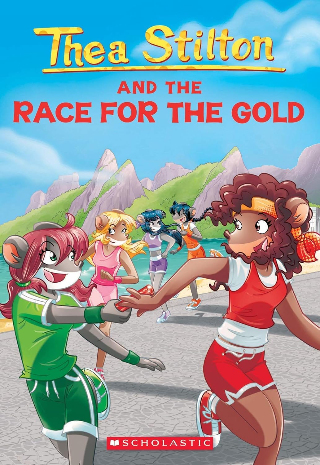 Cover page of Thea Stilton - And the Race for the Gold
