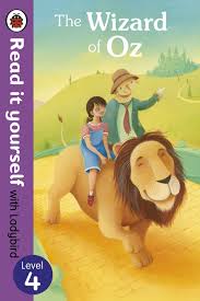 Cover page of The wizard of oz read it yourself level 4