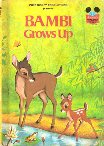 Cover page of Walt Disney Production Presents Bambi Grows Up