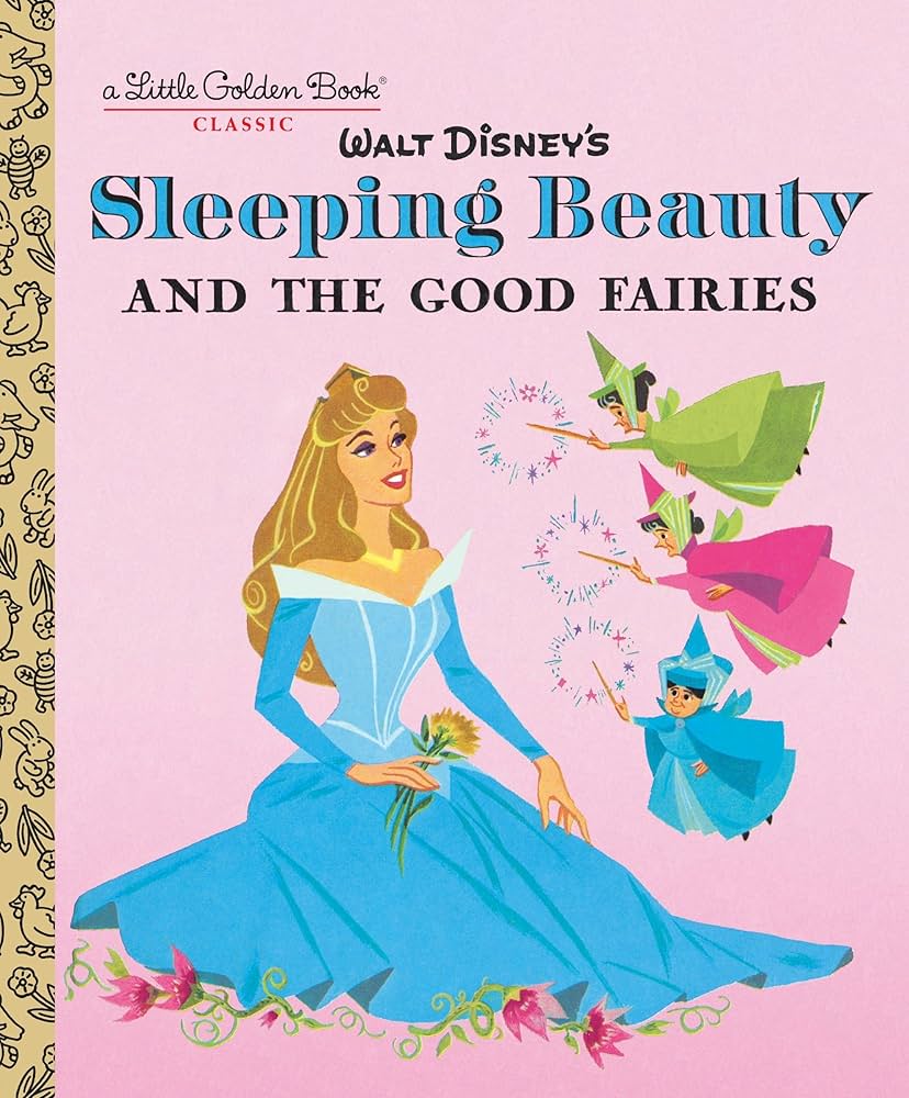Cover page of Walt Disney's Sleeping Beauty and the Good Fairies