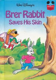 Cover page of Walt Disney’s Brer Rabbit Saves His Skin
