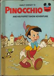 Cover page of Walt Disney’s Pinocchio and His Puppet Show Adventure