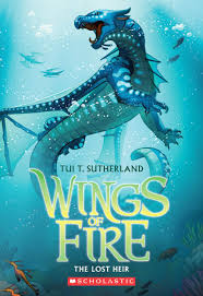 Cover page of Wings of Fire - Book 2 - The Lost Heir