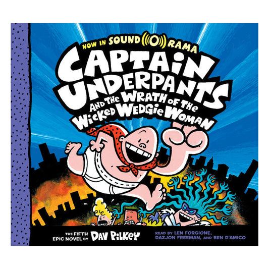 Cover page of Captain Underpants and the Wrath of the Wicked Wedgie Woman