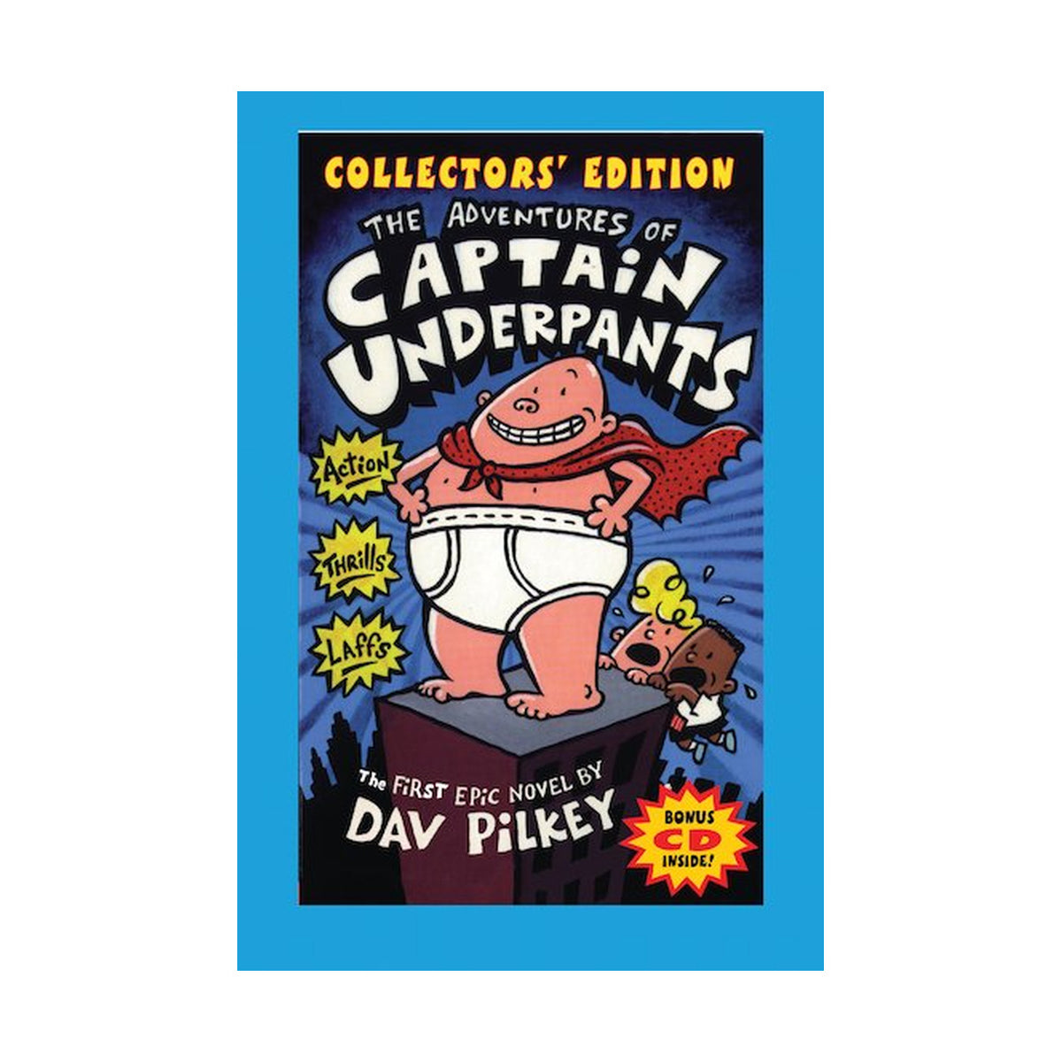 Cover page of Captain Underpants: The Adventures of Captain Underpants