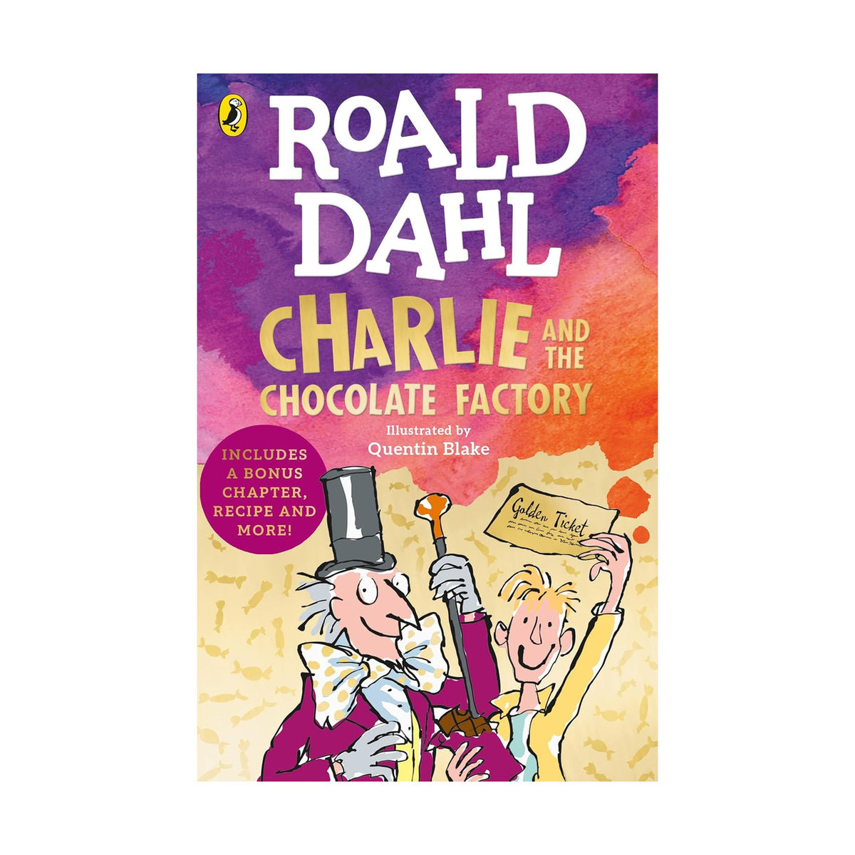 Cover page of Charlie and the Chocolate Factory